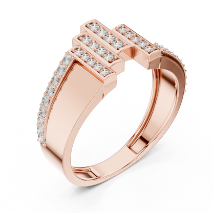Round Halo Lab Grown Diamond Ring