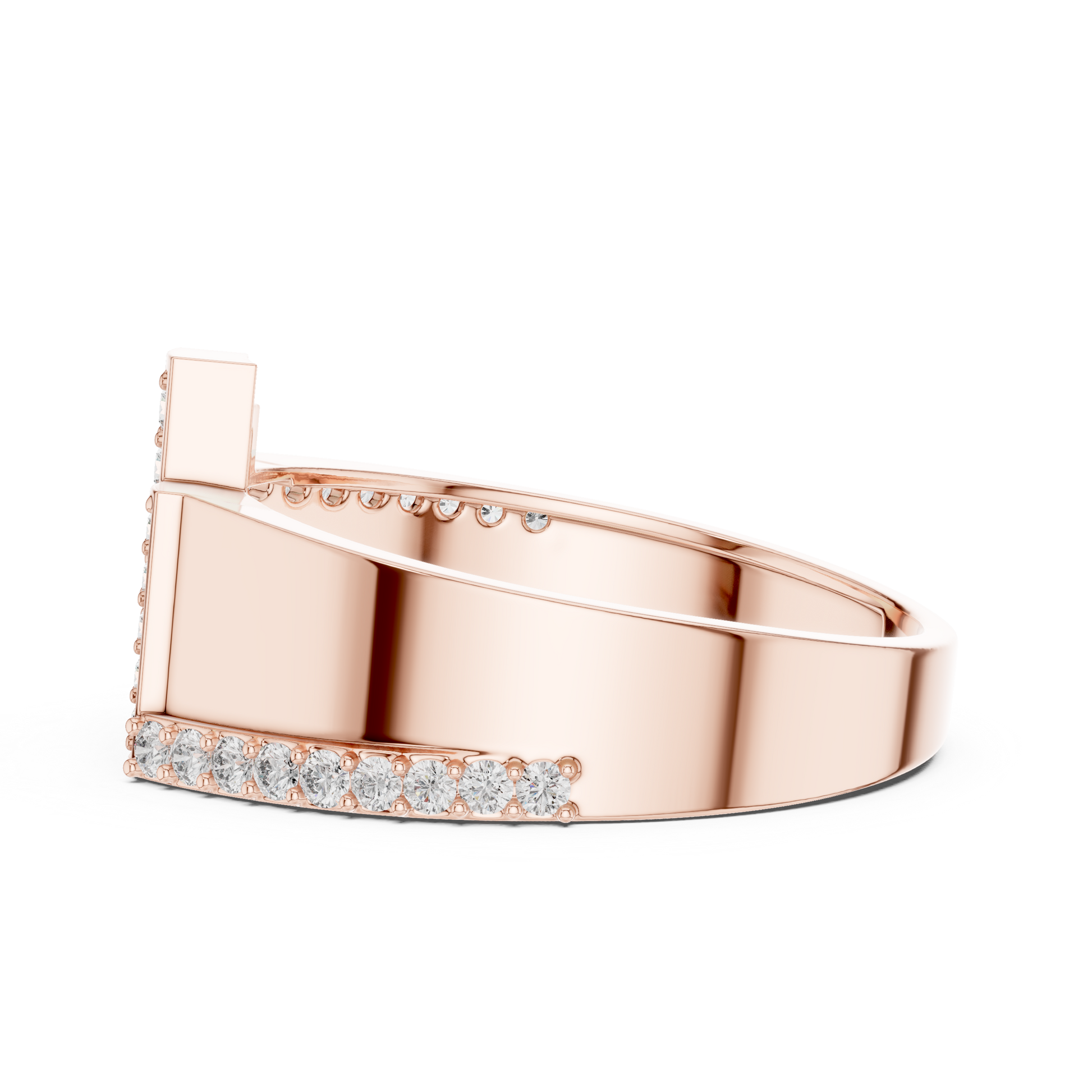 Round Halo Lab Grown Diamond Ring