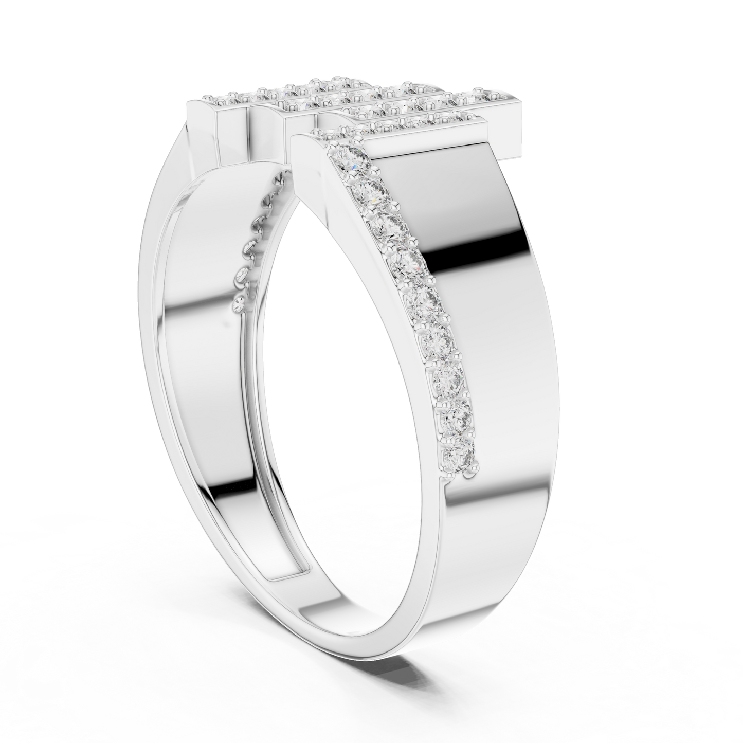Round Halo Lab Grown Diamond Ring