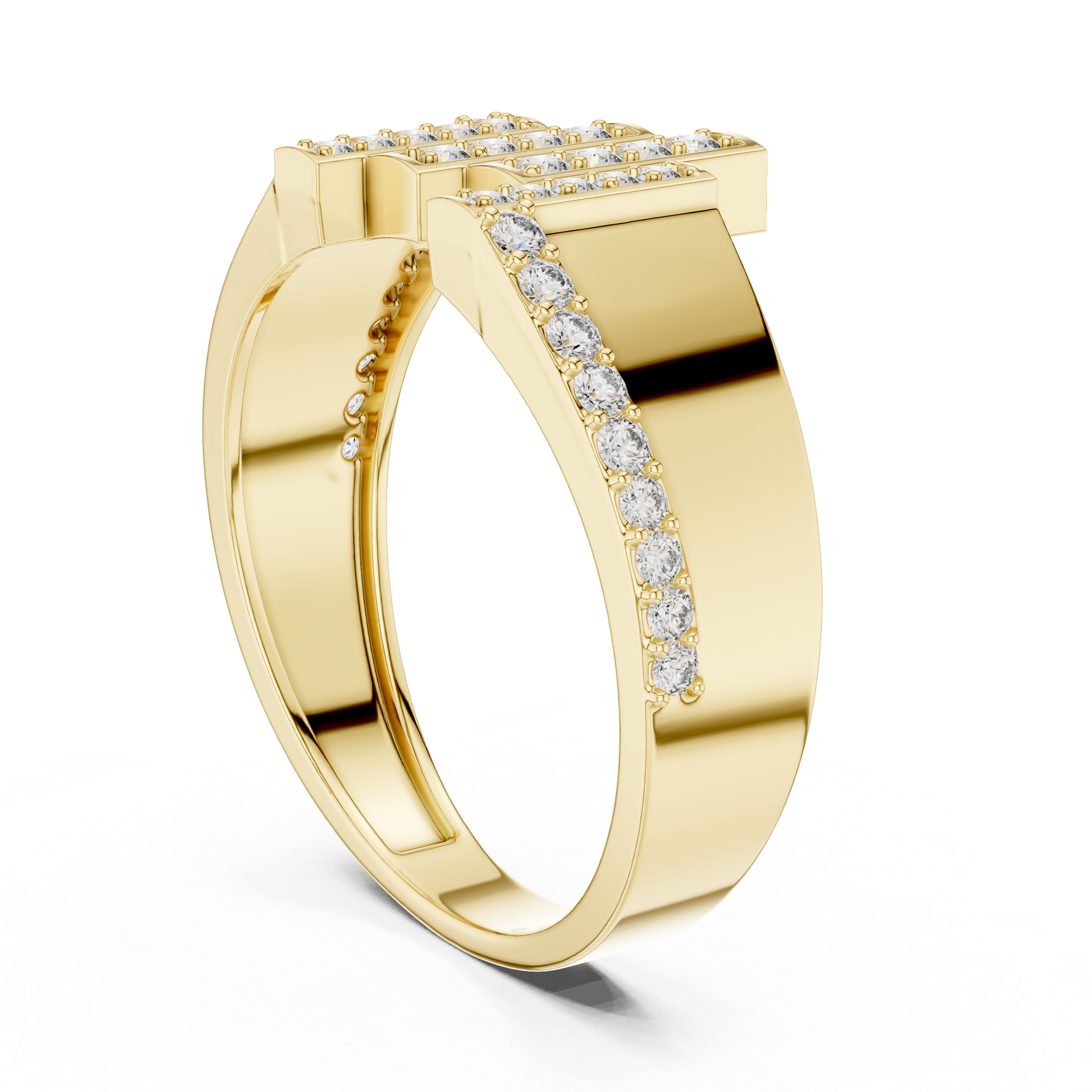 Round Halo Lab Grown Diamond Ring