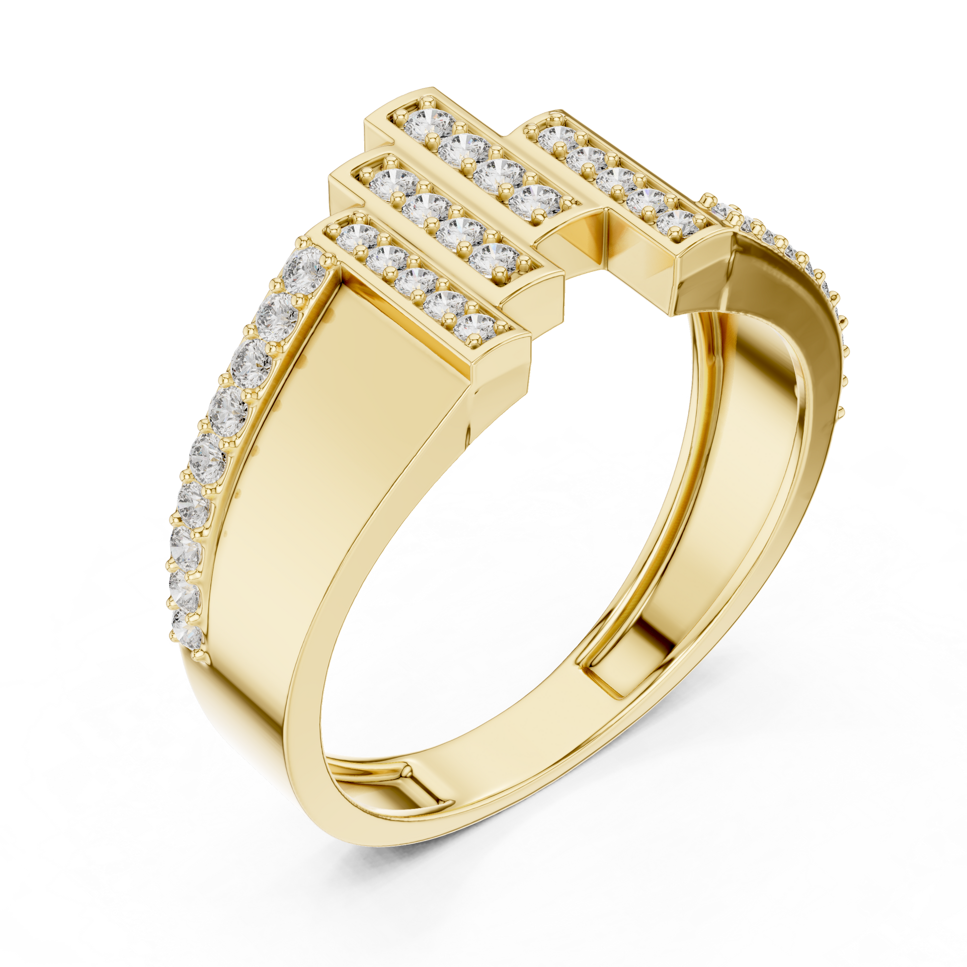 Round Halo Lab Grown Diamond Ring