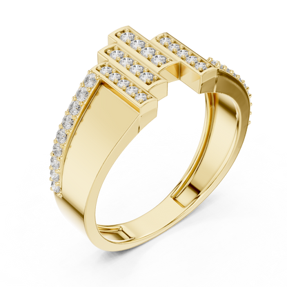 Round Halo Lab Grown Diamond Ring