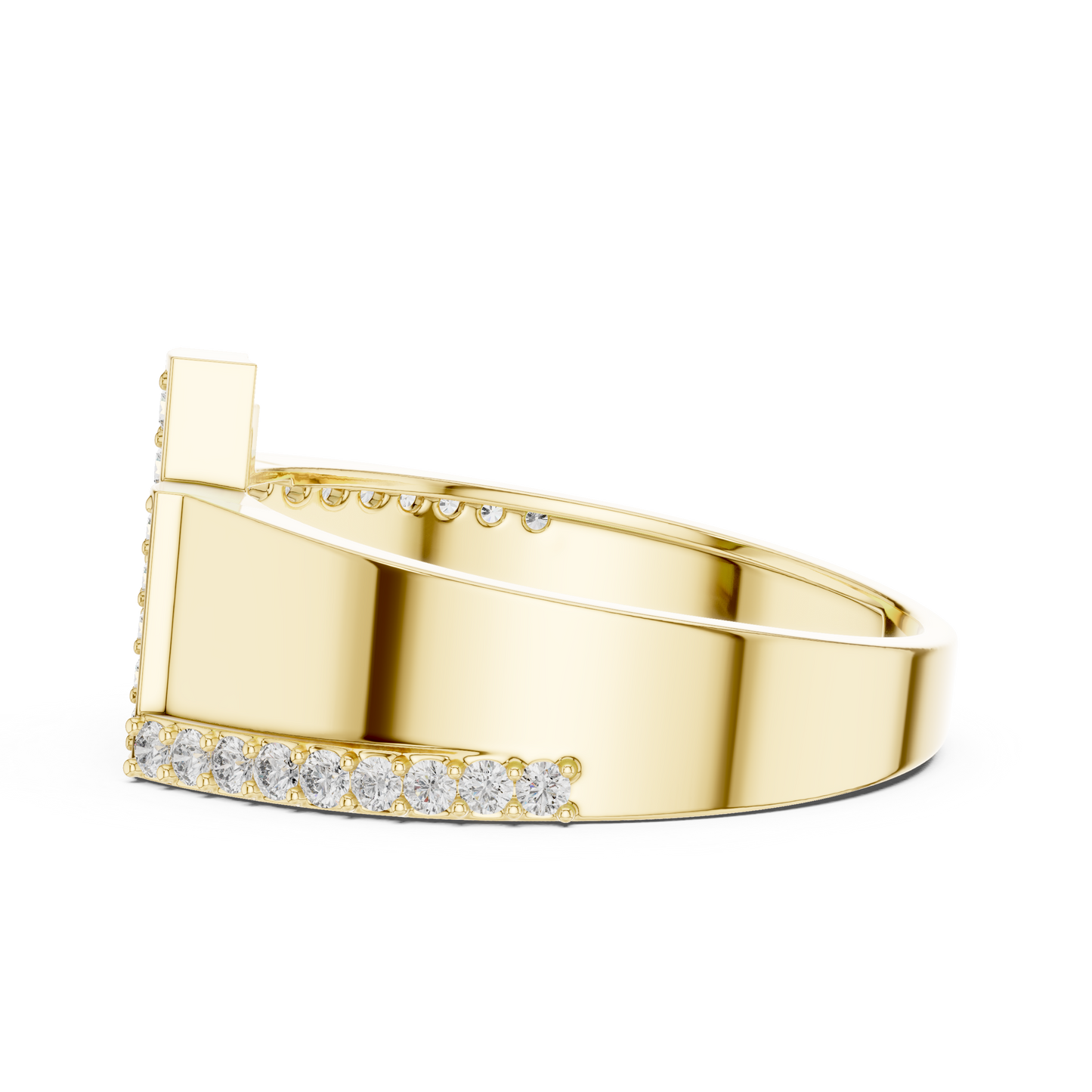 Round Halo Lab Grown Diamond Ring