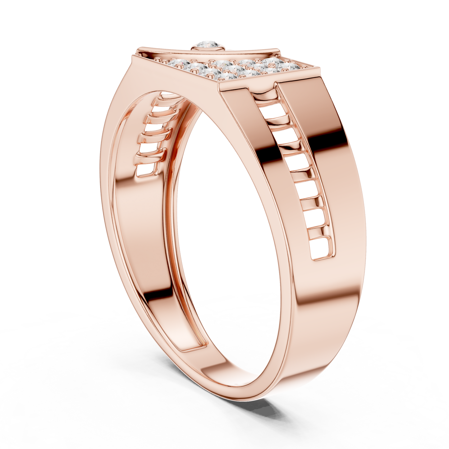 Round Halo Lab Grown Diamond Ring