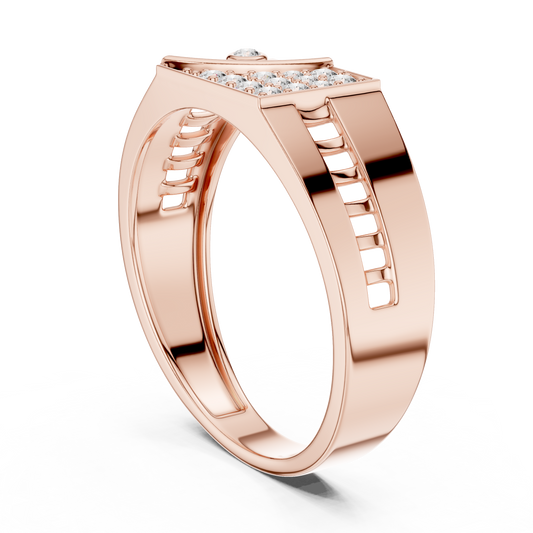 Round Halo Lab Grown Diamond Ring