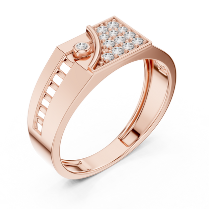 Round Halo Lab Grown Diamond Ring