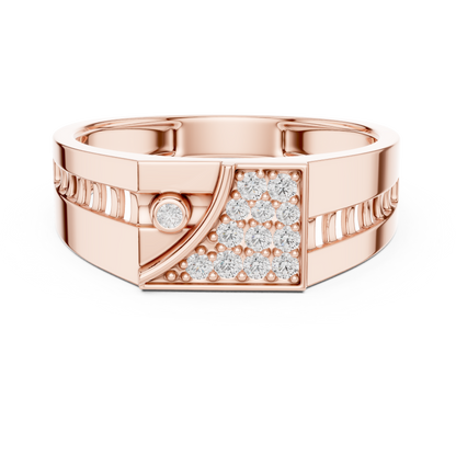 Round Halo Lab Grown Diamond Ring