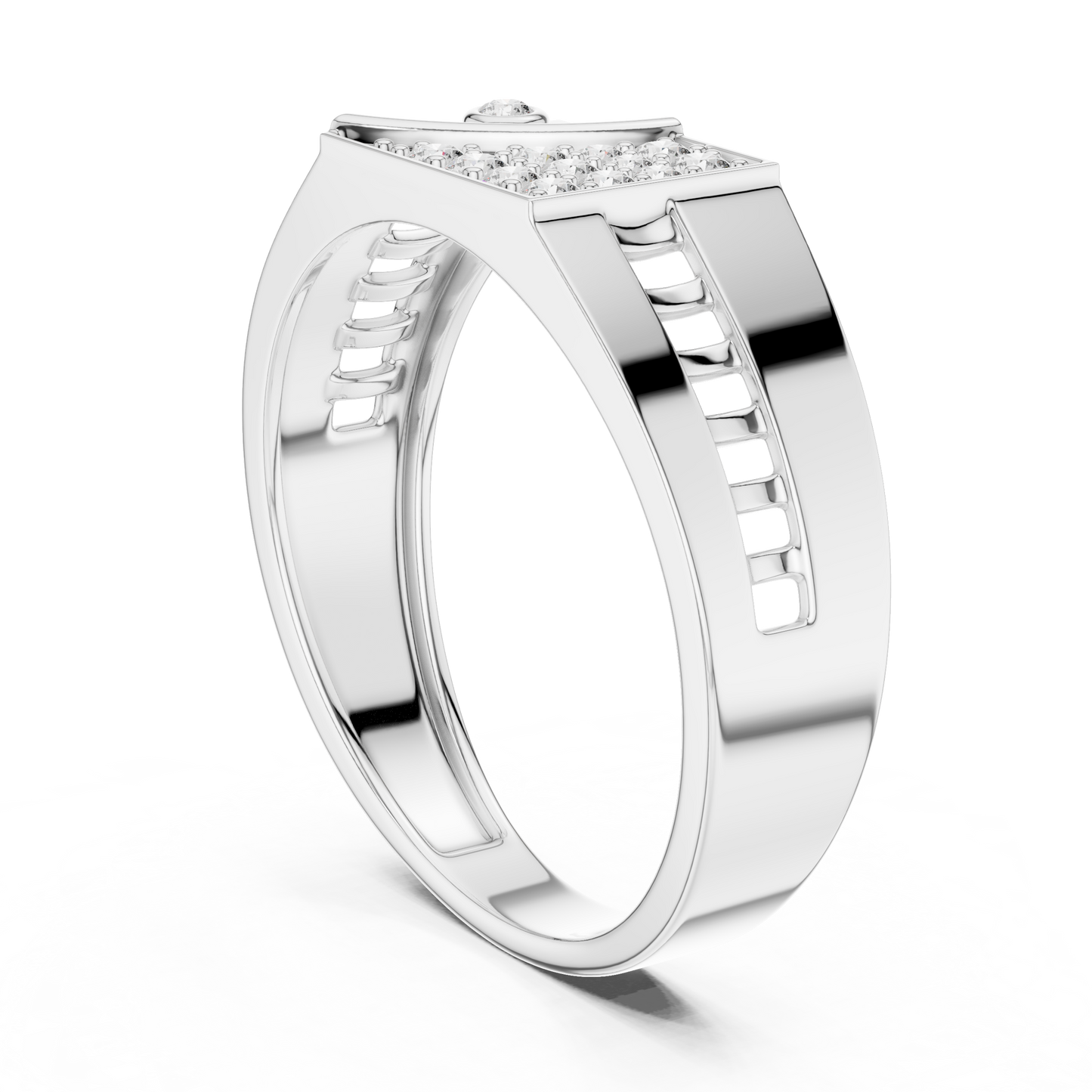 Round Halo Lab Grown Diamond Ring