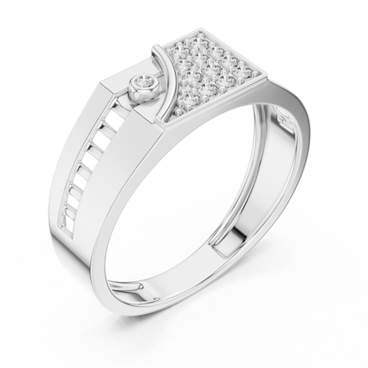 Round Halo Lab Grown Diamond Ring