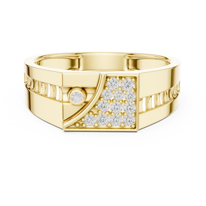 Round Halo Lab Grown Diamond Ring
