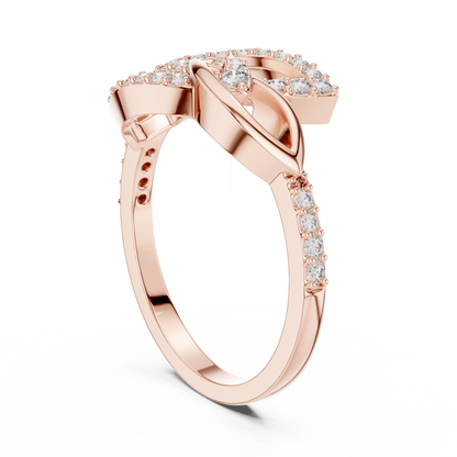 Mixed Shape Lab Grown Diamond Halo Ring