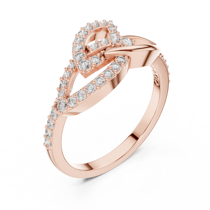 Mixed Shape Lab Grown Diamond Halo Ring