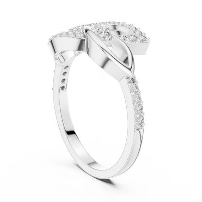 Mixed Shape Lab Grown Diamond Halo Ring