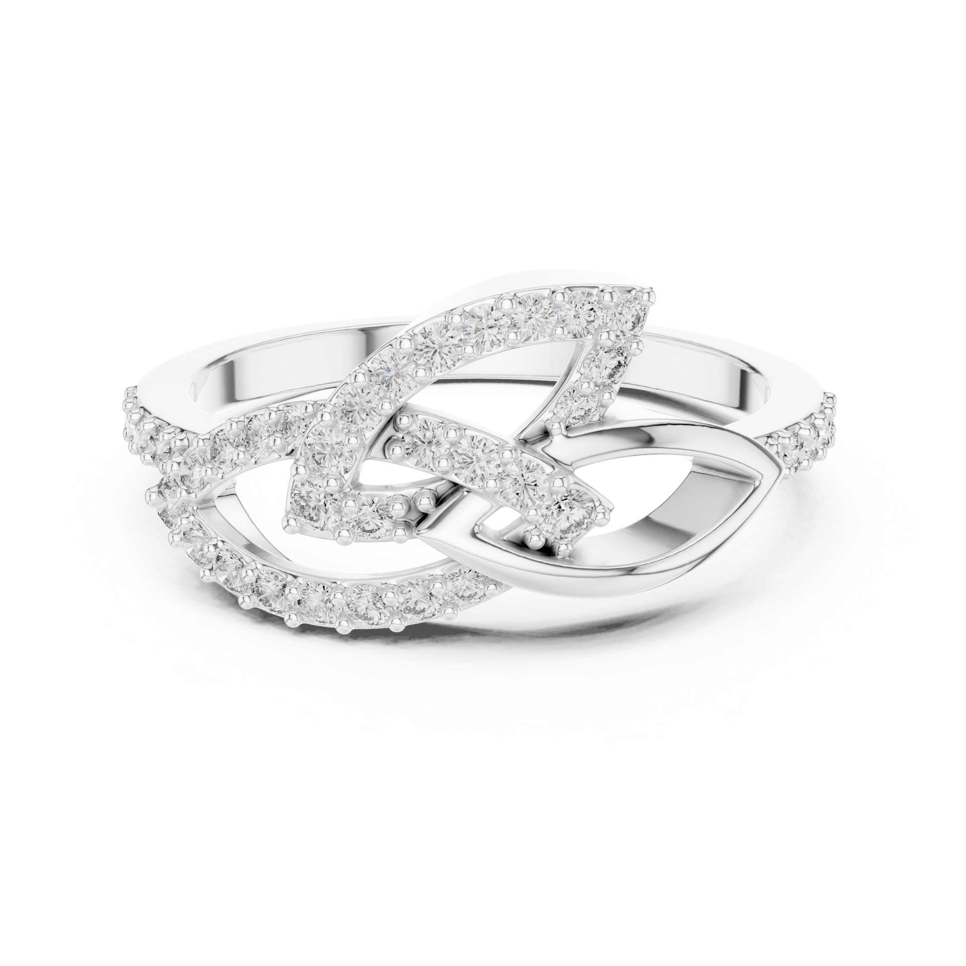 Mixed Shape Lab Grown Diamond Halo Ring