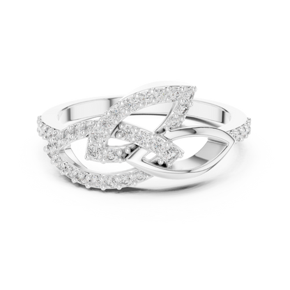 Mixed Shape Lab Grown Diamond Halo Ring