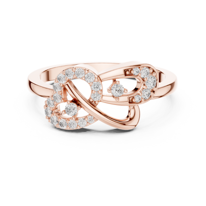 Mixed Shape Lab Grown Diamond Halo Ring