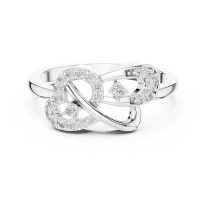 Mixed Shape Lab Grown Diamond Halo Ring