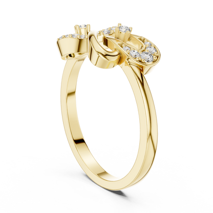 Mixed Shape Lab Grown Diamond Halo Ring