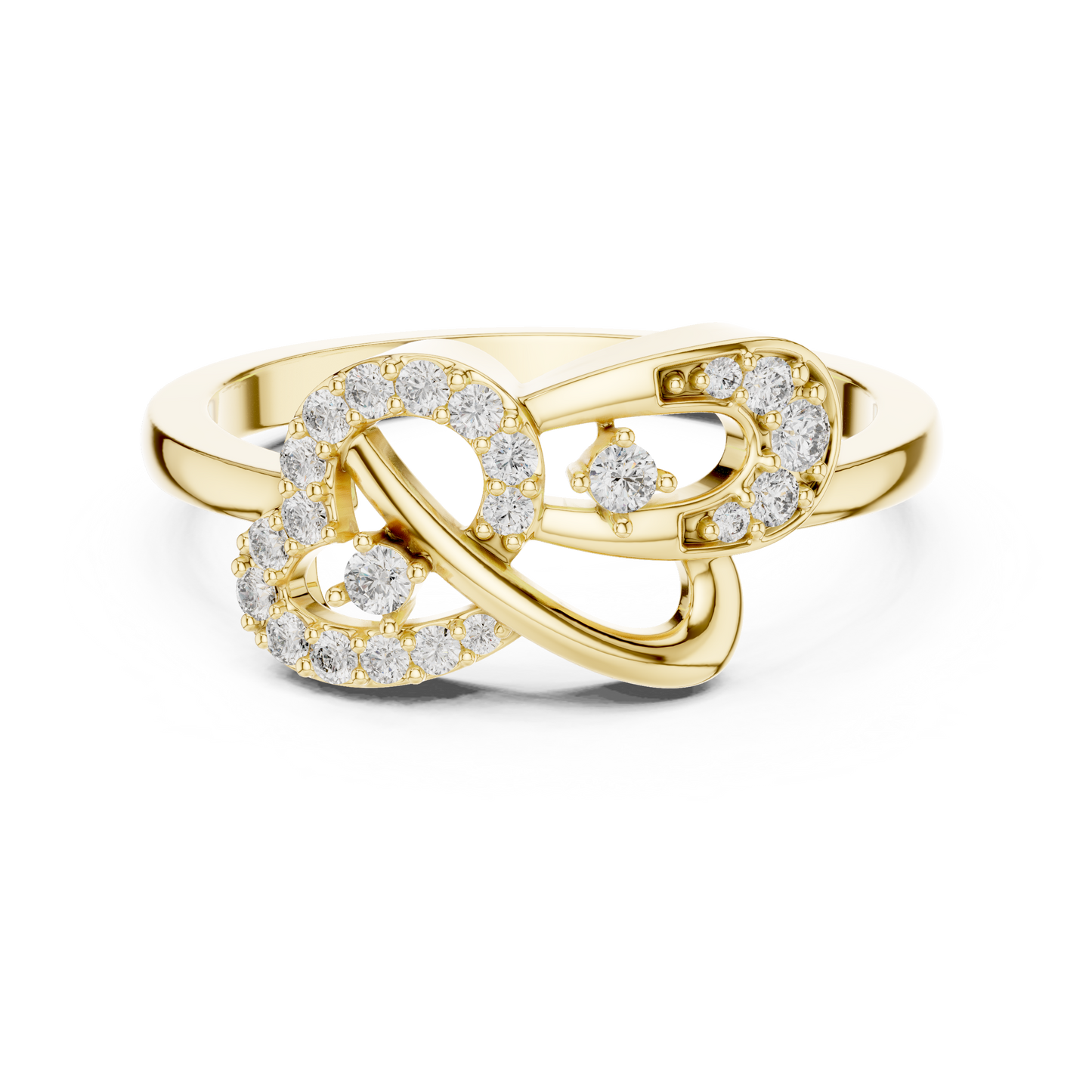 Mixed Shape Lab Grown Diamond Halo Ring