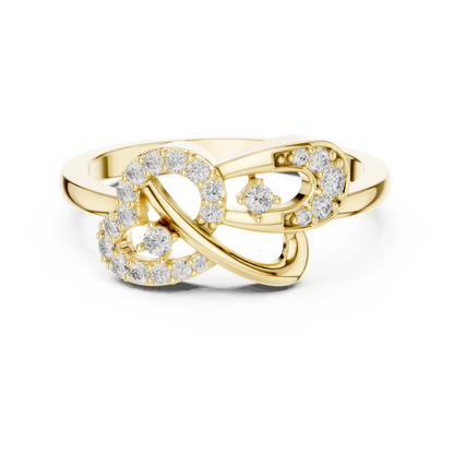 Mixed Shape Lab Grown Diamond Halo Ring
