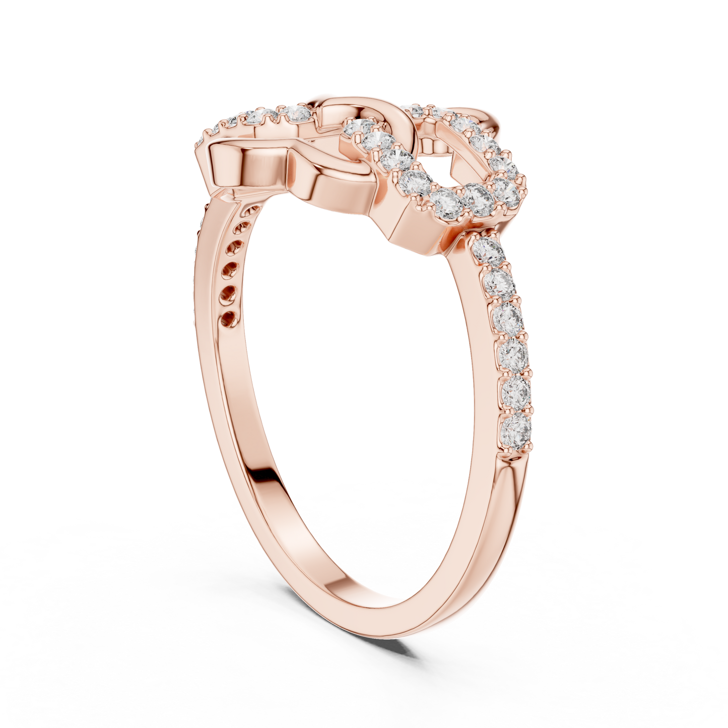 Round Halo Lab Grown Diamond Ring