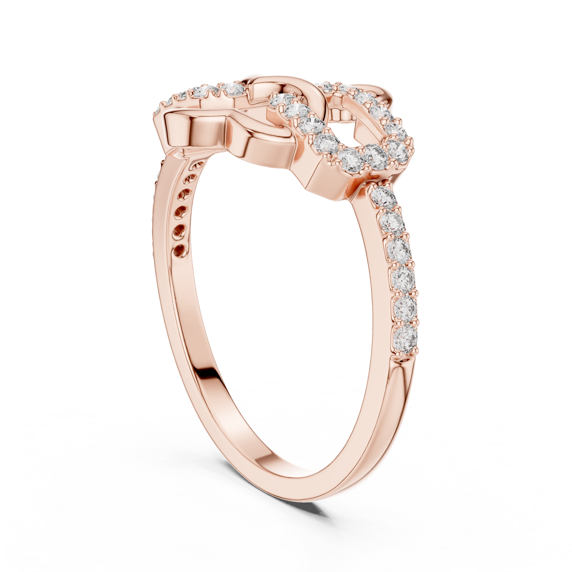 Round Halo Lab Grown Diamond Ring