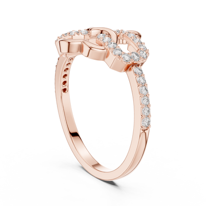 Round Halo Lab Grown Diamond Ring