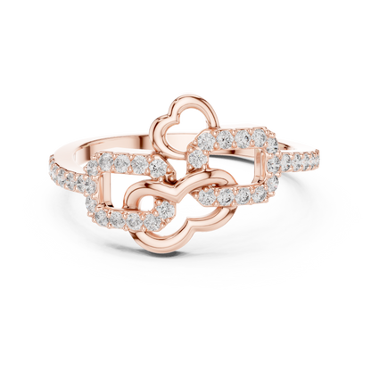 Round Halo Lab Grown Diamond Ring