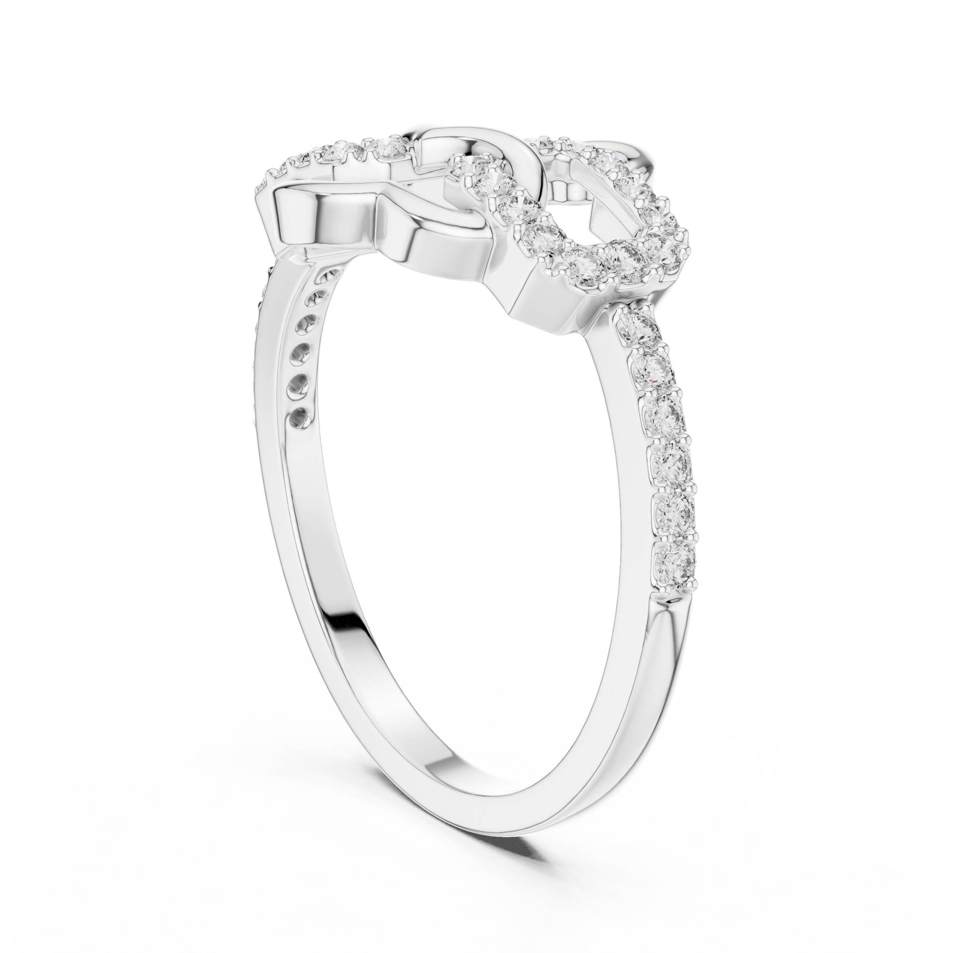 Round Halo Lab Grown Diamond Ring