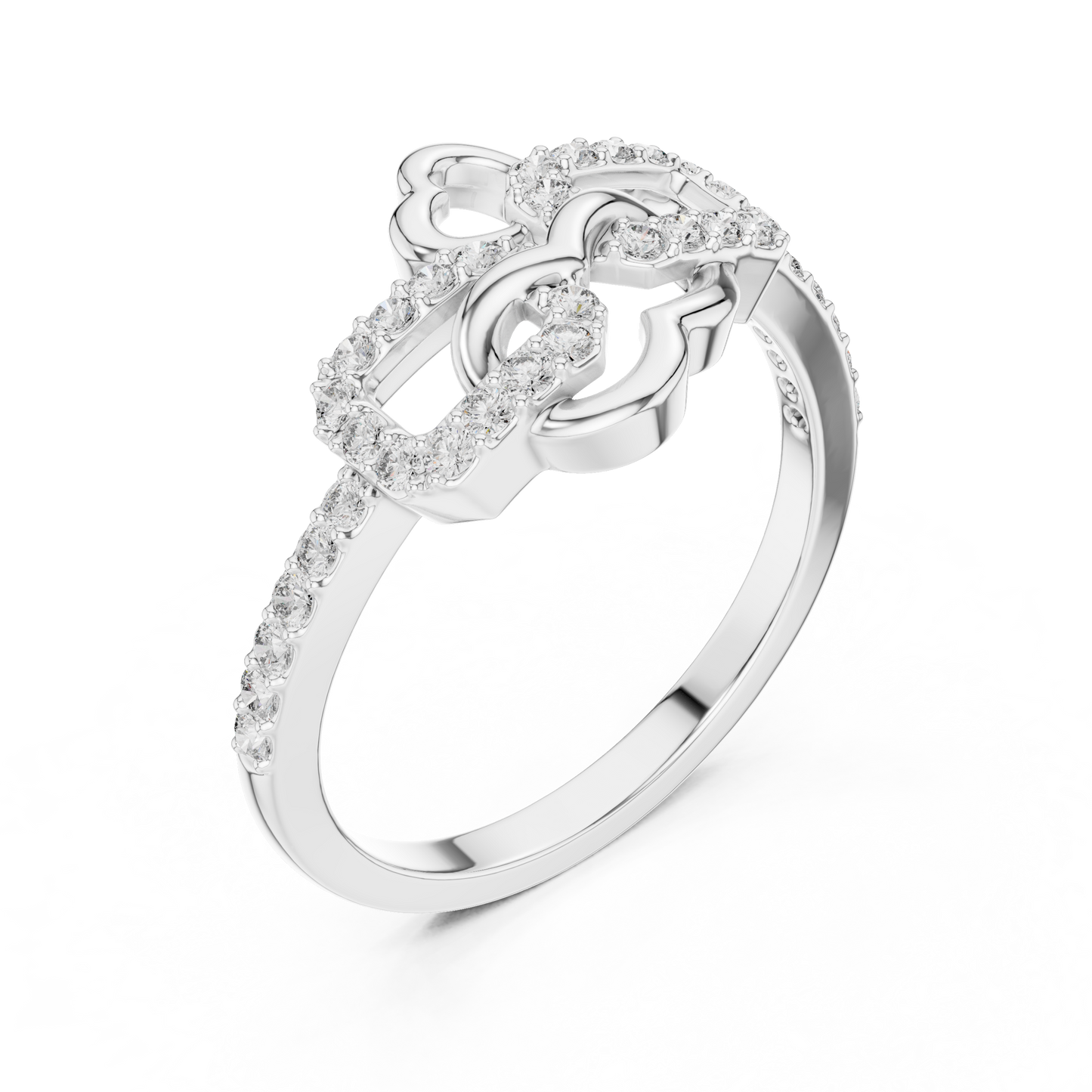 Round Halo Lab Grown Diamond Ring