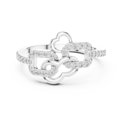Round Halo Lab Grown Diamond Ring