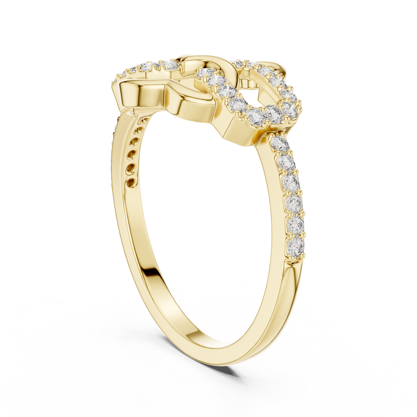 Round Halo Lab Grown Diamond Ring