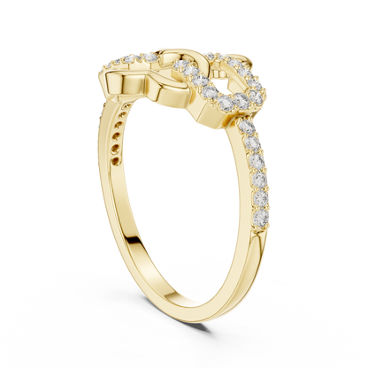 Round Halo Lab Grown Diamond Ring