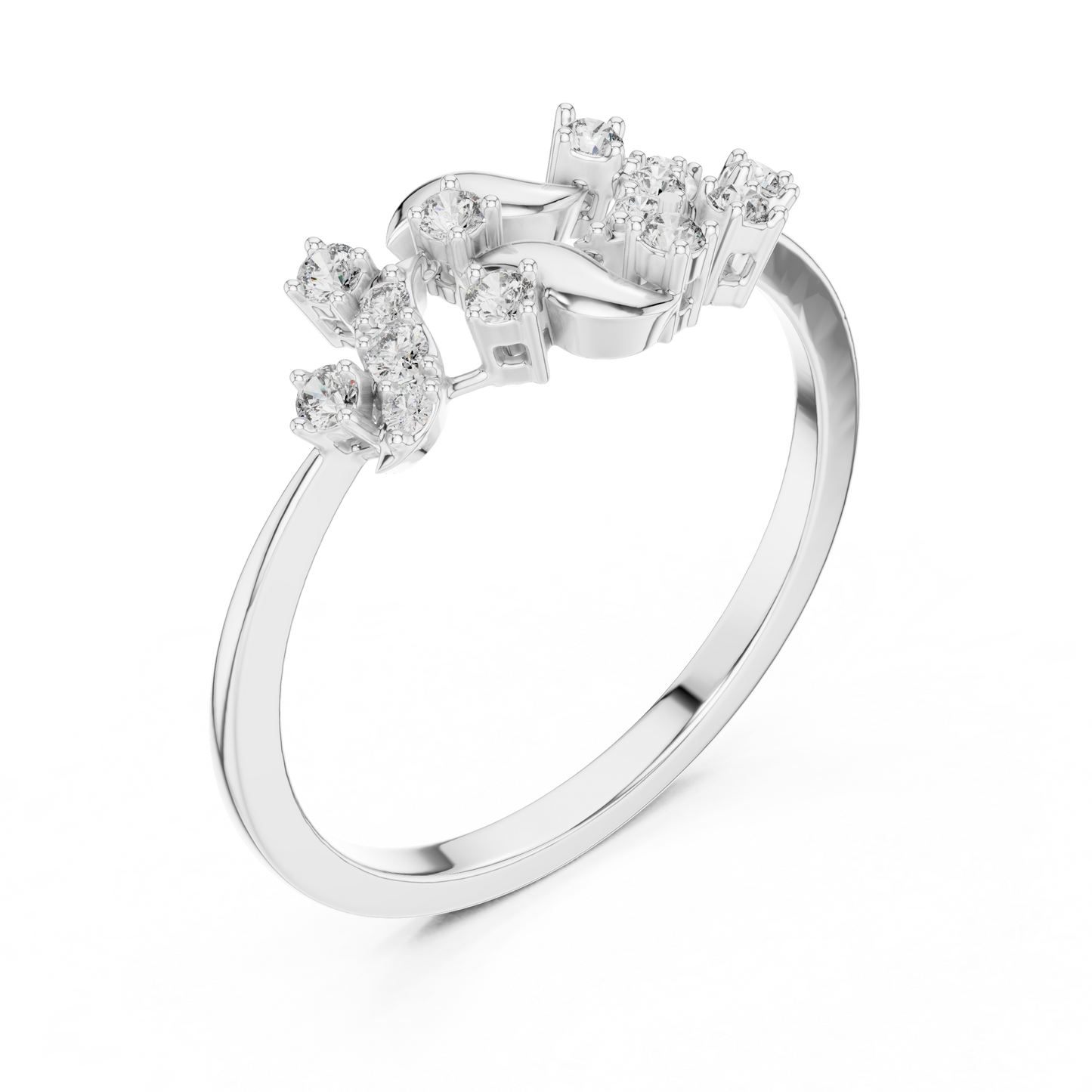 Round Halo Lab Grown Diamond Ring