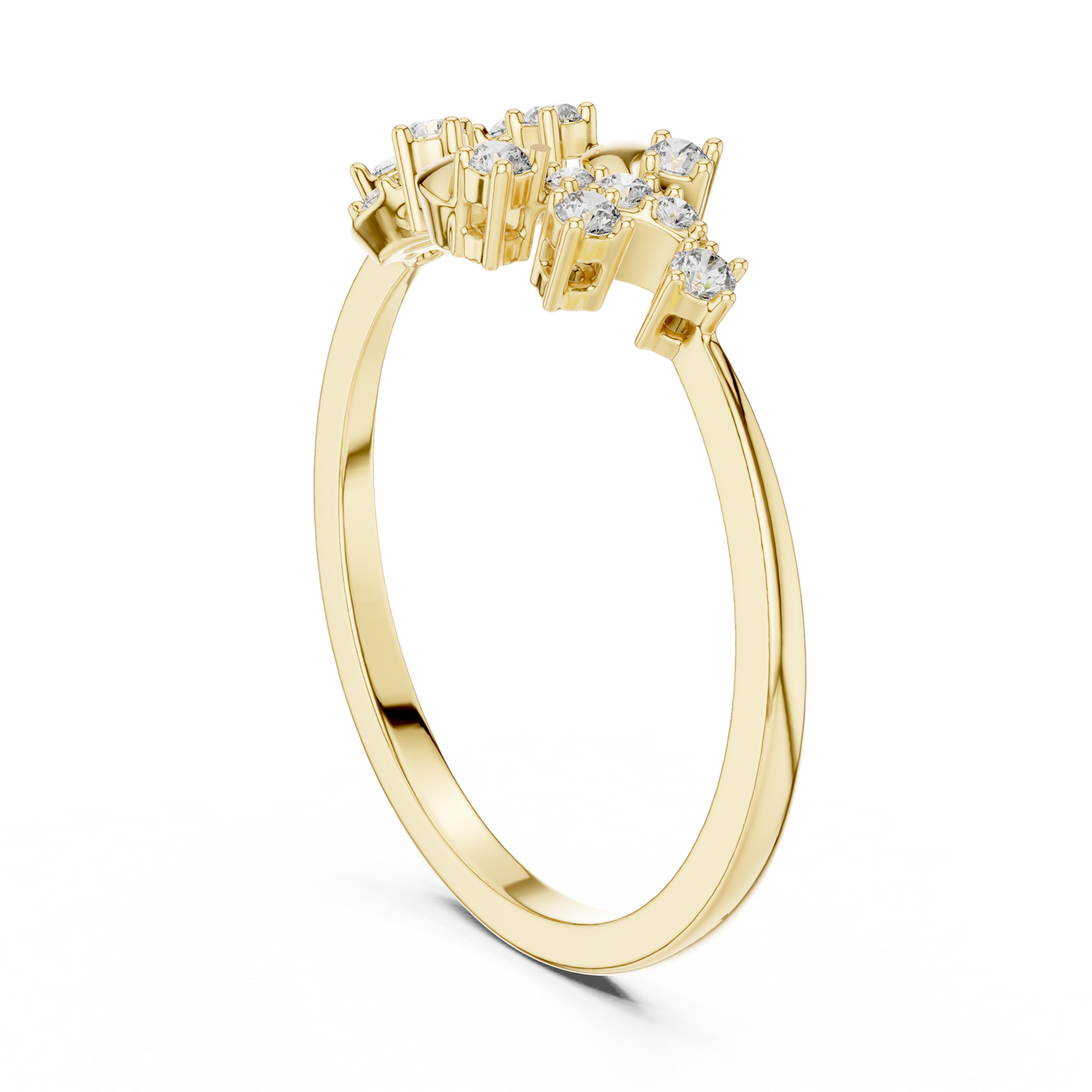 Round Halo Lab Grown Diamond Ring