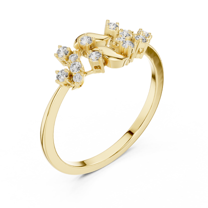 Round Halo Lab Grown Diamond Ring
