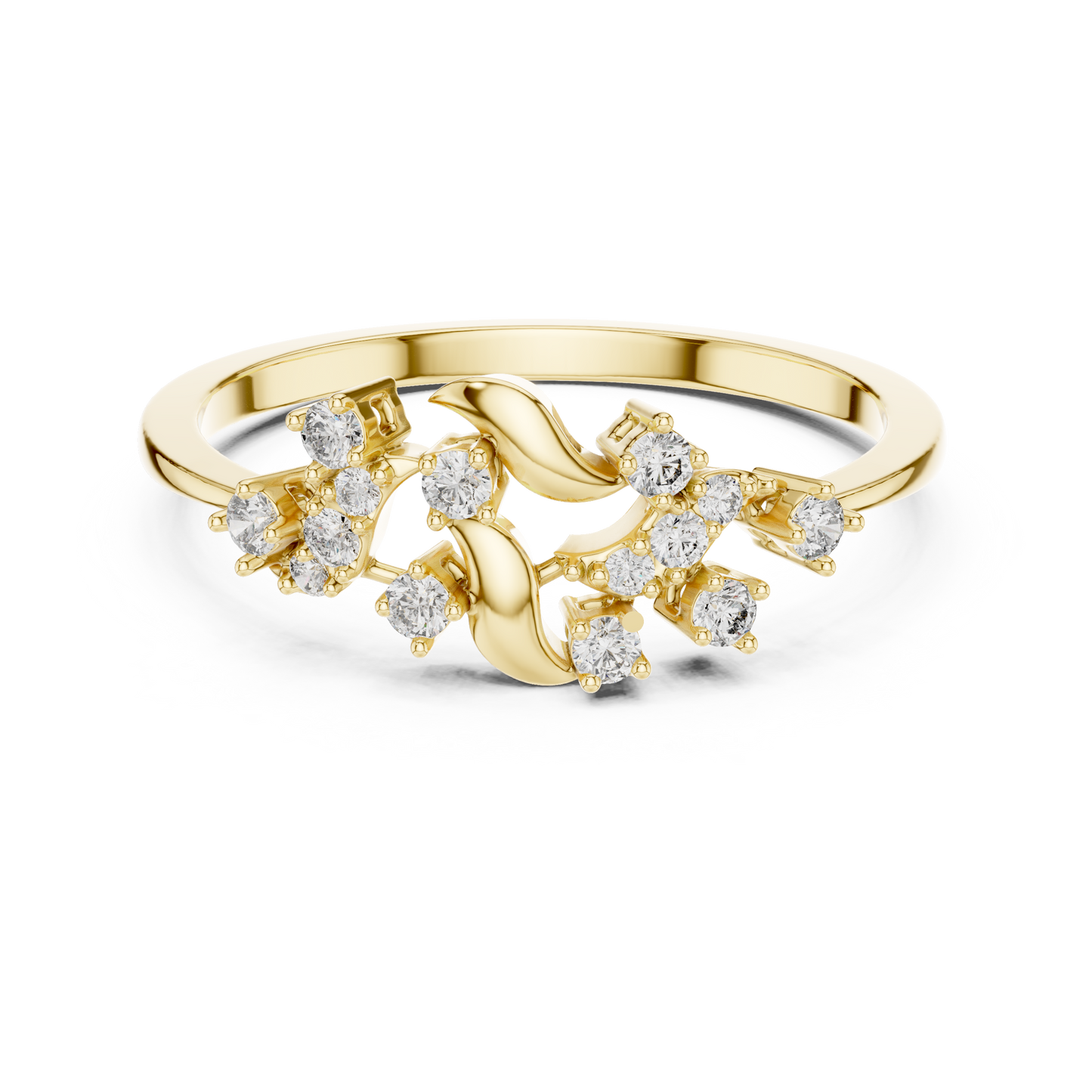 Round Halo Lab Grown Diamond Ring