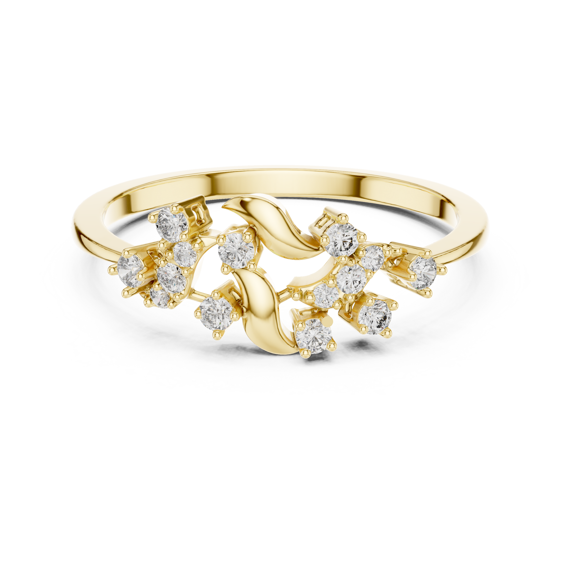 Round Halo Lab Grown Diamond Ring