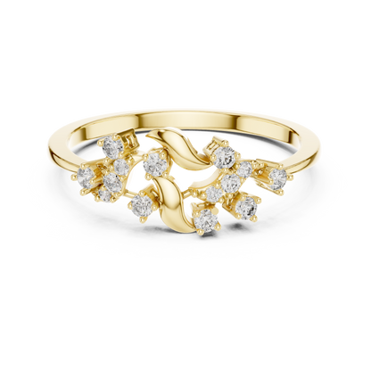 Round Halo Lab Grown Diamond Ring