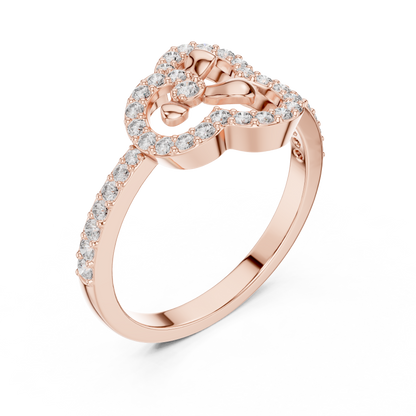 Round Halo Lab Grown Diamond Ring