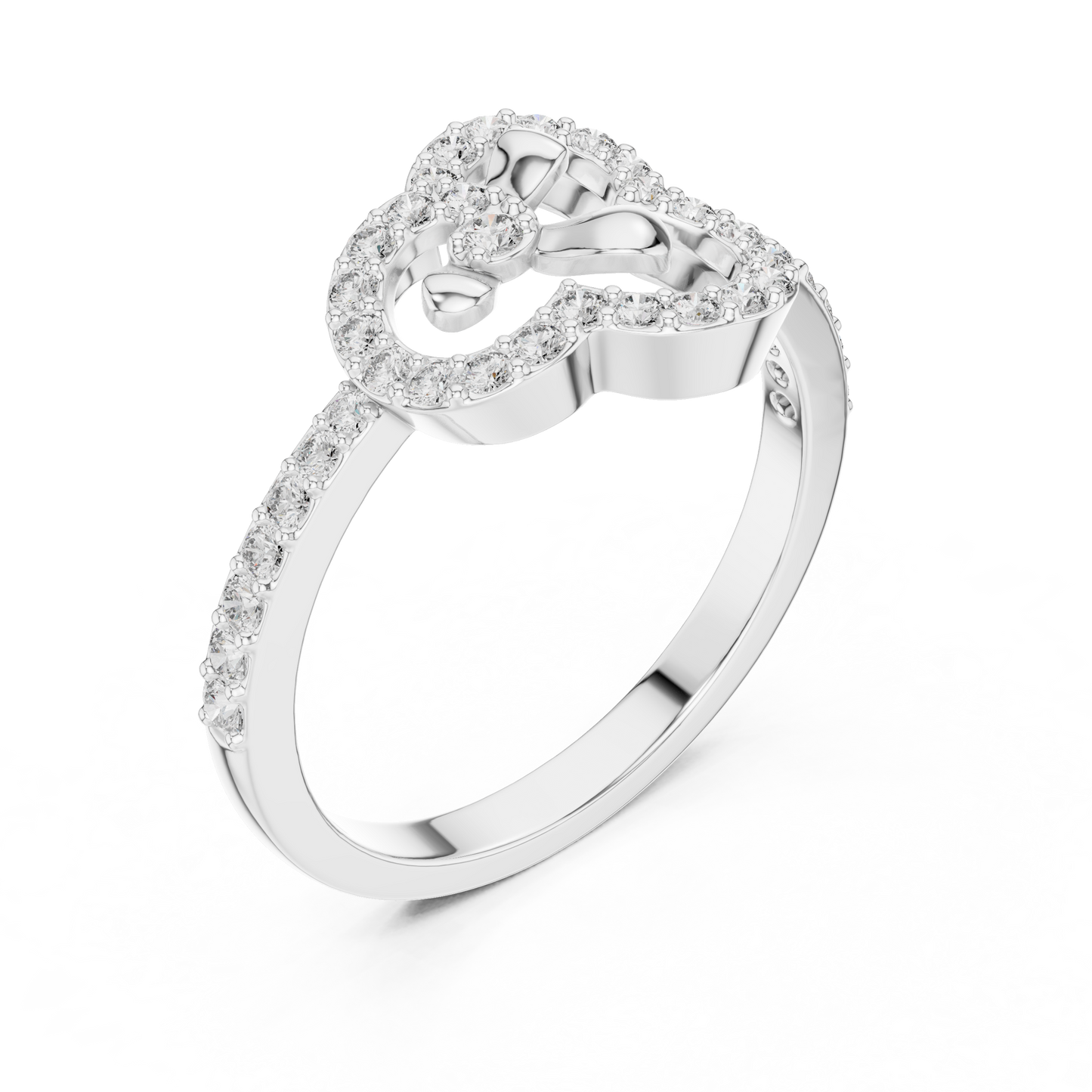 Round Halo Lab Grown Diamond Ring