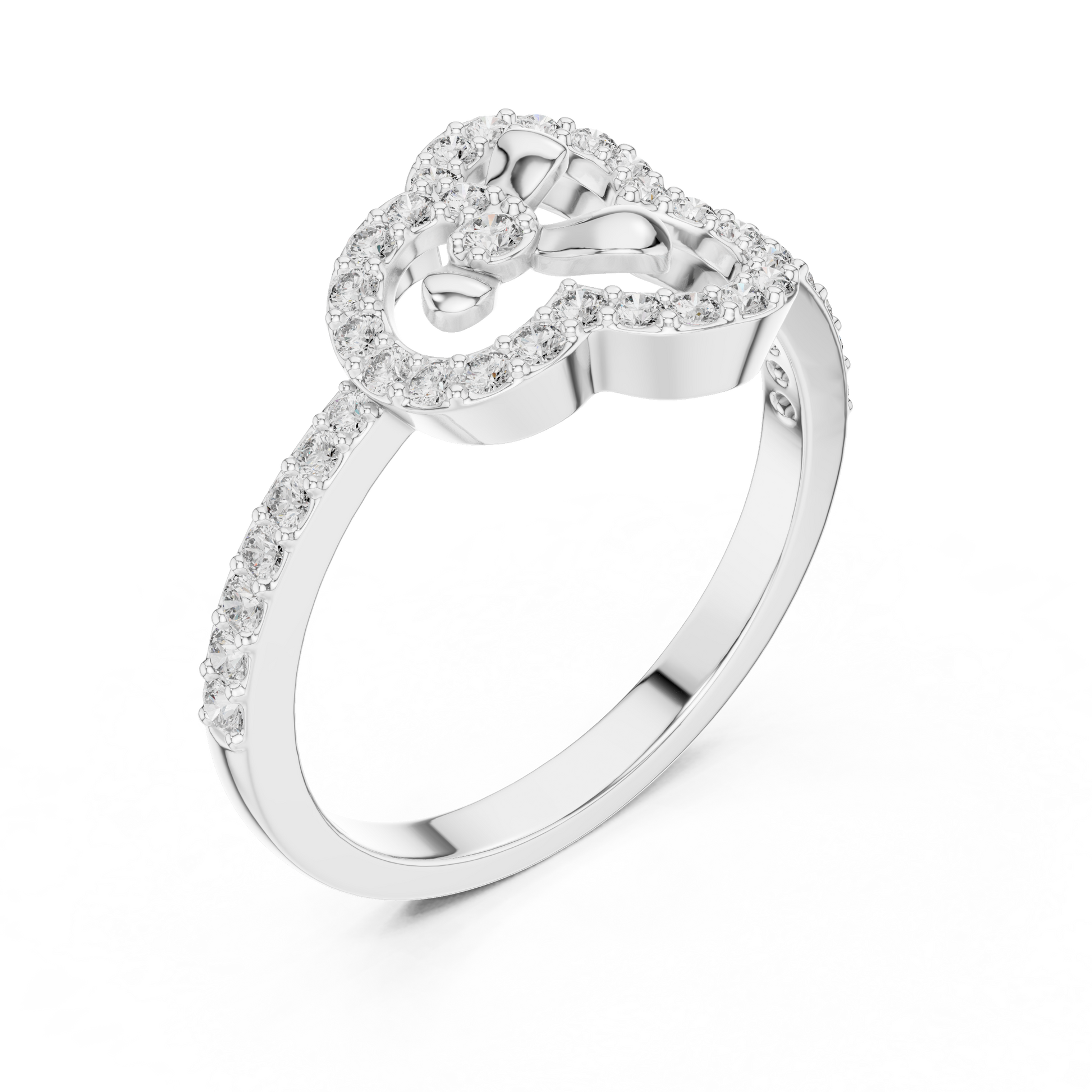 Round Halo Lab Grown Diamond Ring