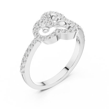 Round Halo Lab Grown Diamond Ring