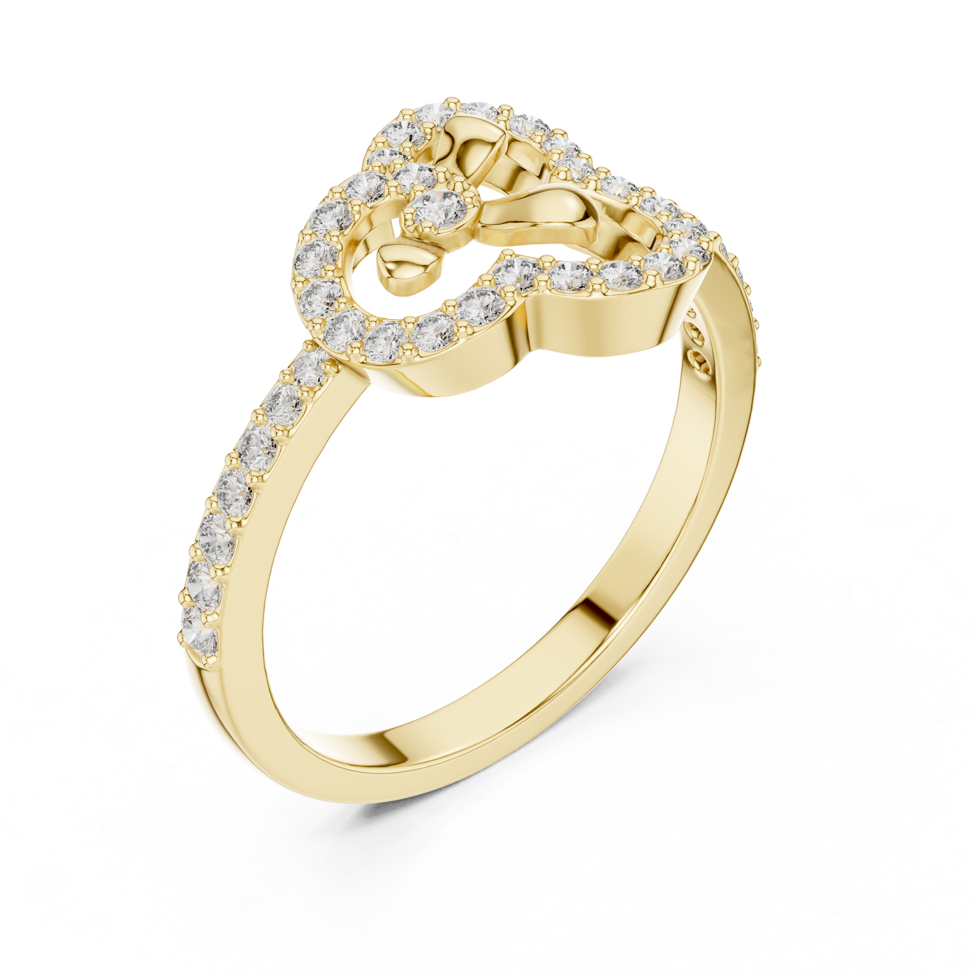 Round Halo Lab Grown Diamond Ring