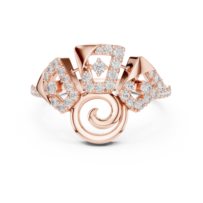 Mixed Shape Lab Grown Diamond Halo Ring