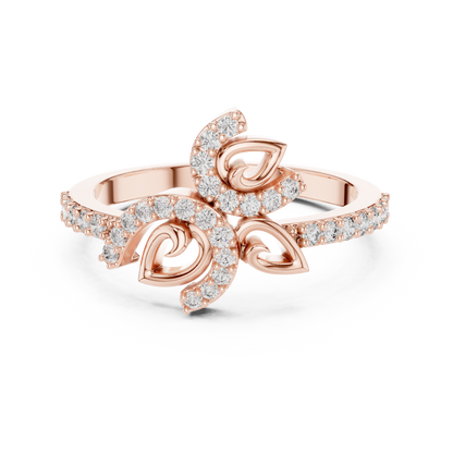 Mixed Shape Lab Grown Diamond Halo Ring