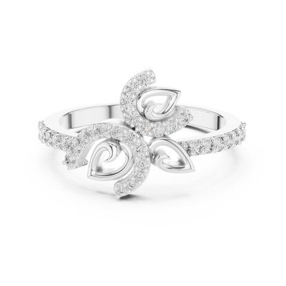 Mixed Shape Lab Grown Diamond Halo Ring