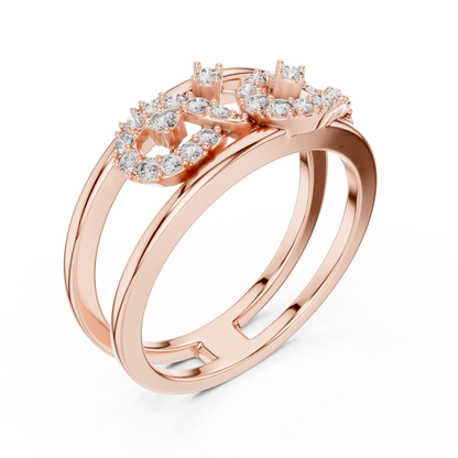 Round Halo Lab Grown Diamond Ring