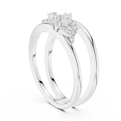 Round Halo Lab Grown Diamond Ring