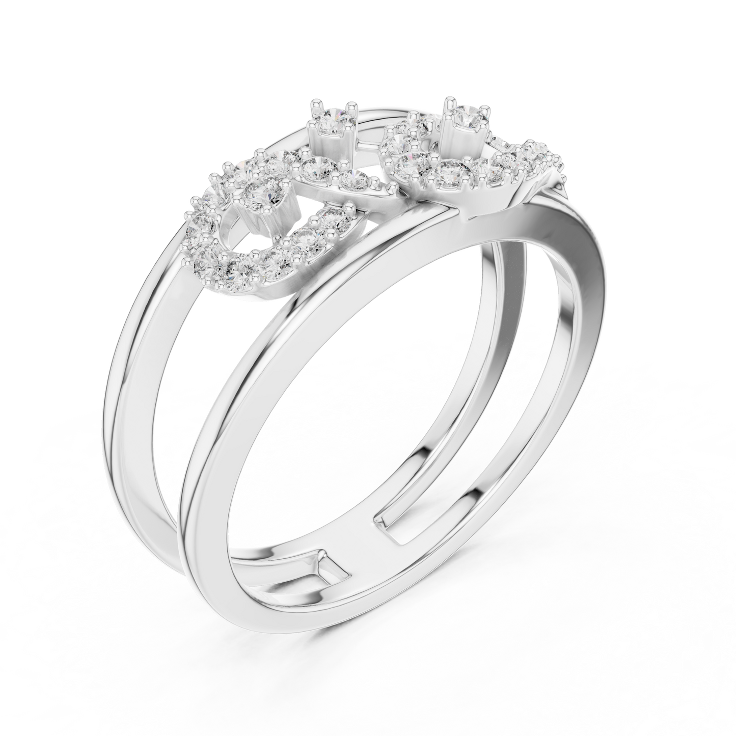 Round Halo Lab Grown Diamond Ring